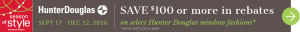Hunter Douglas on Sale!