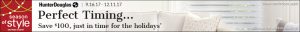 hunter douglas on sale