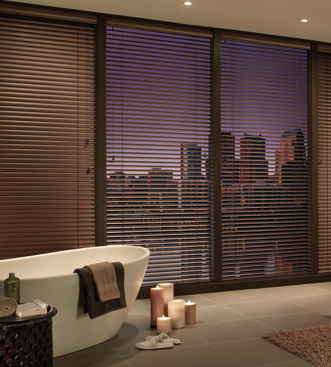 Modern Precious Metals Hunter Douglas Blinds Floor To Ceiling Metal Blinds Hunter Douglas Chicago 60654