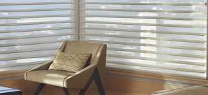 Silhouette Window Shades with large windows in Chicago IL
