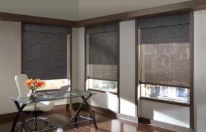 Blackout Screen Roller Shades with dual shades in Chicago