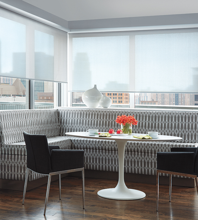 Floor To Ceiling Blinds Shades Hunter Douglas Large Window Solutions Floor To Ceiling Roller Shades Large Window Solutions Hunter Douglas Chicago 60614