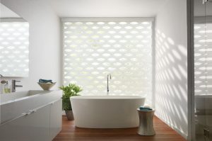designer banded shades Hunter Douglas Chicago 60614