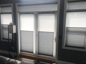 French door shades duette honeycomb Hunter Douglas shades Naperville 60540