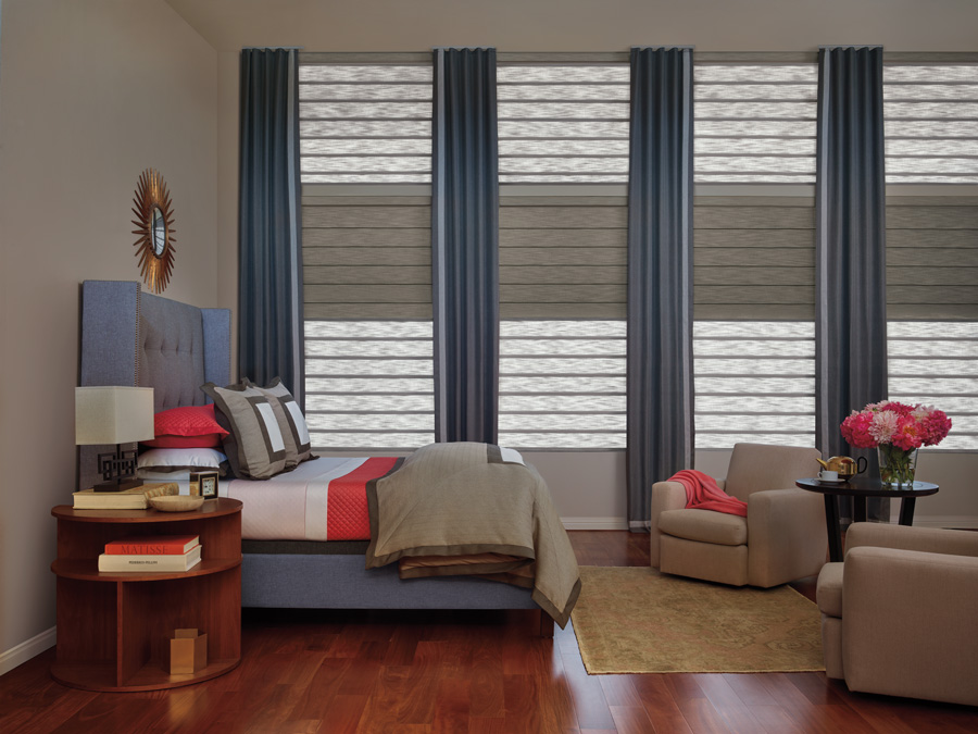 roman shades duolite dual shade system