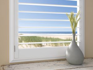 view through motorized shutters Beaverton 97005