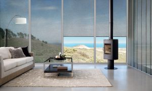 Hunter Douglas motorized blinds remote control blinds smart shades Chicago 60654