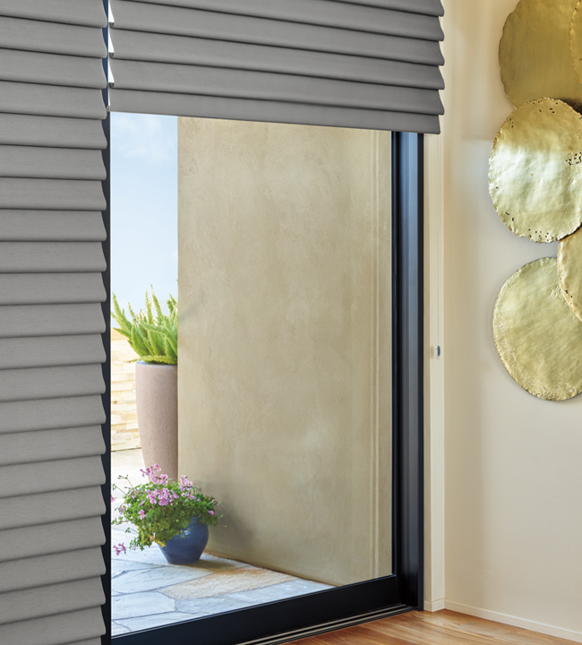 fabric roman shades for sliding doors