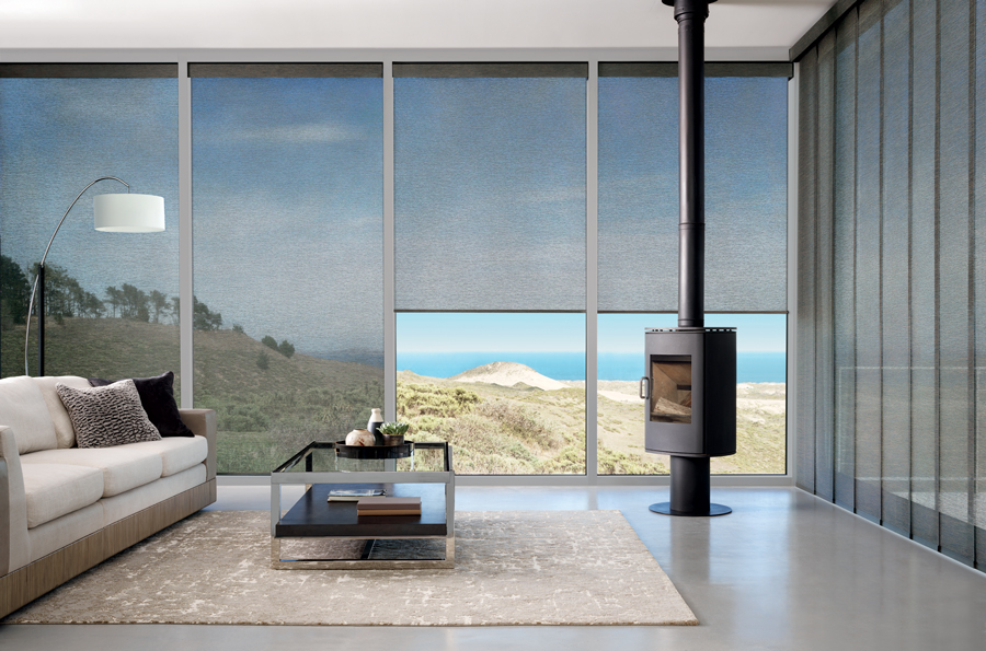 living room roller shades window treatments for large windows window issues