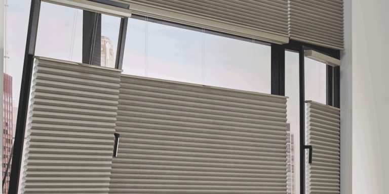 track glide system hunter douglas shades for turn tilt windows and french doors Chicago 60657