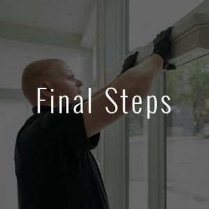 professional installation of window coverings by trained installers