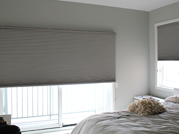 bedroom honeycomb applause shades hunter douglas skyling window coverings chicago Chicago 60611