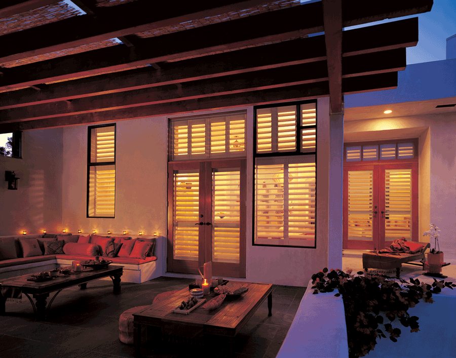 benefits of plantation shutters with curb appeal Hunter Douglas Chicago 60611