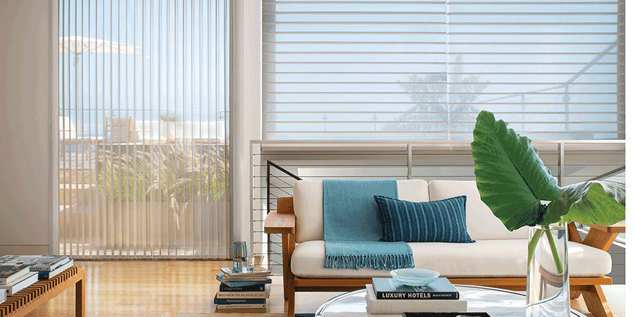 matching sheer blinds for sliding glass doors and windows Vancouver WA