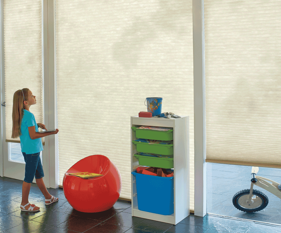 motorized shades give child safe cordless control Beaverton 97005