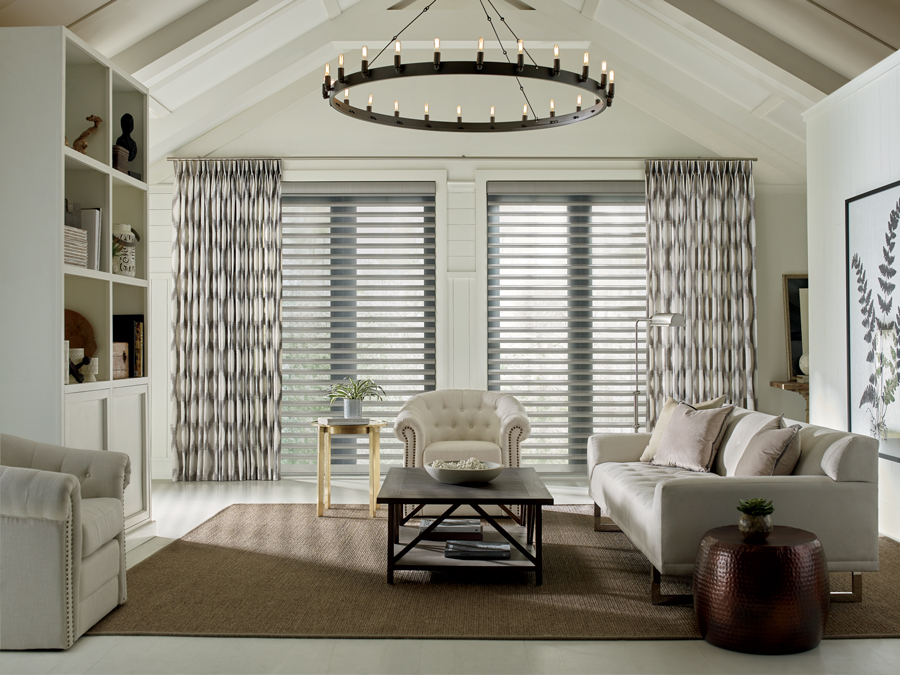 Design Studio Window Treatments allow for a personalized touch to your window coverings.