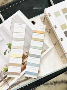 fabric sample books for window treatment choices Chicago IL