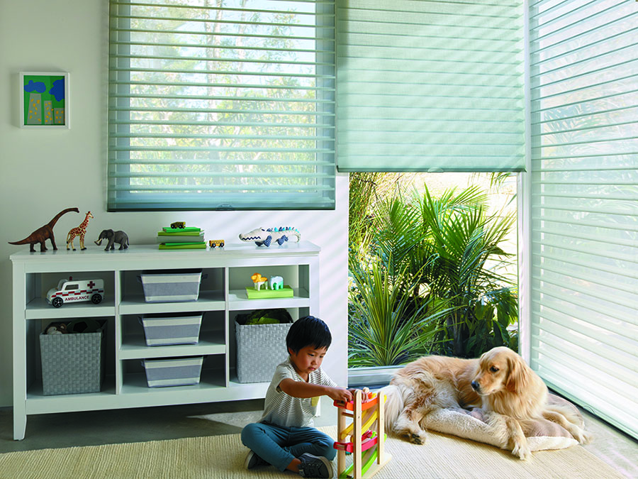 cordless shades for extra home protection in childs playroom Chicago 60611