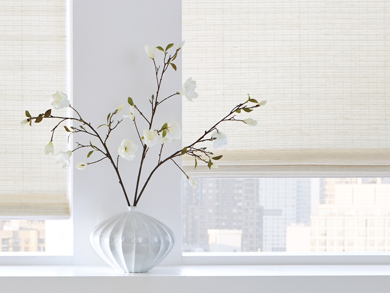 provenance woven wood shades detail