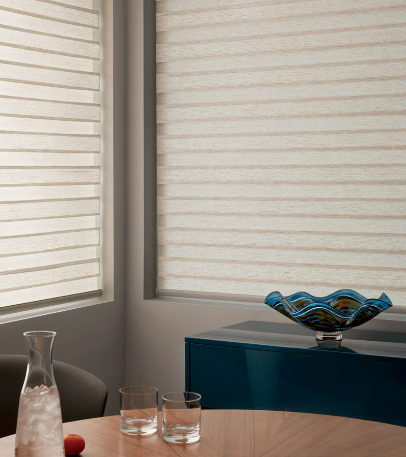 Designer Banded Shades Hunter Douglas Roller Shades