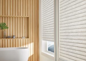 sonnette cellular shades with roller shade operation in Portland OR