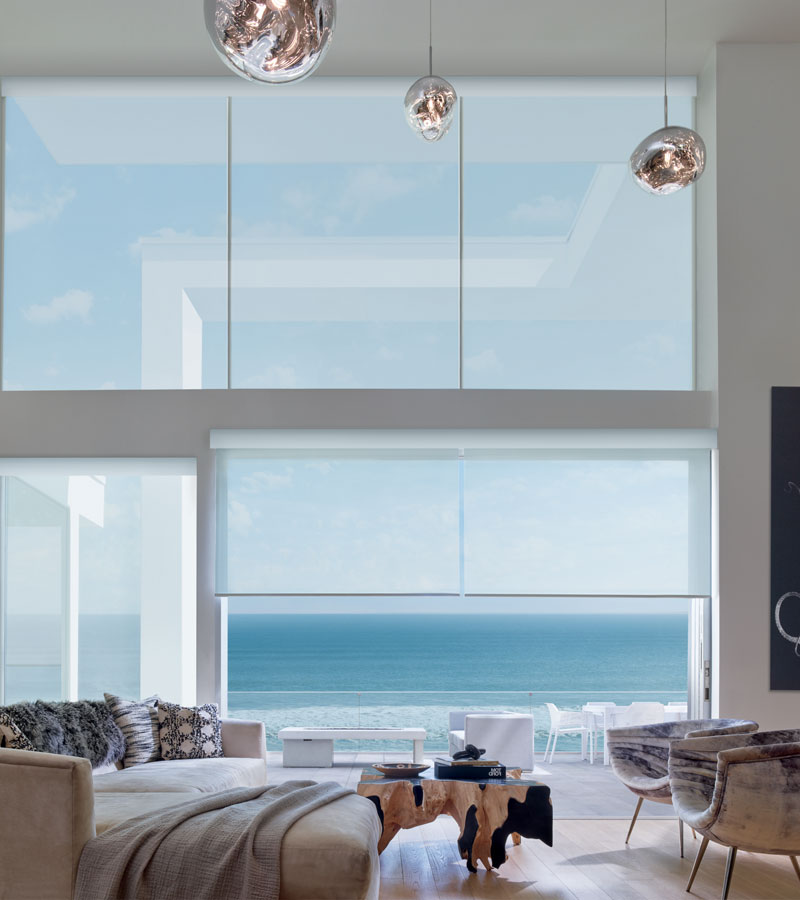 bare floor to ceiling windows in Chicago IL