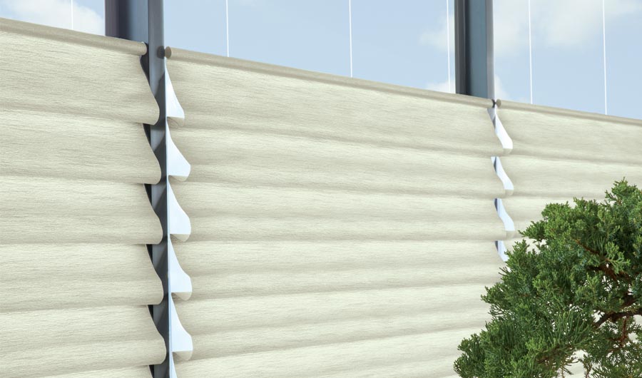 vignette modern roman shades