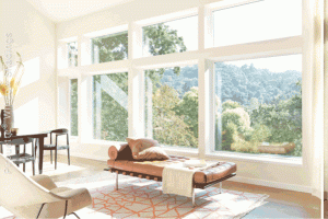 before after slider what room looks like with and without window coverings Portland OR