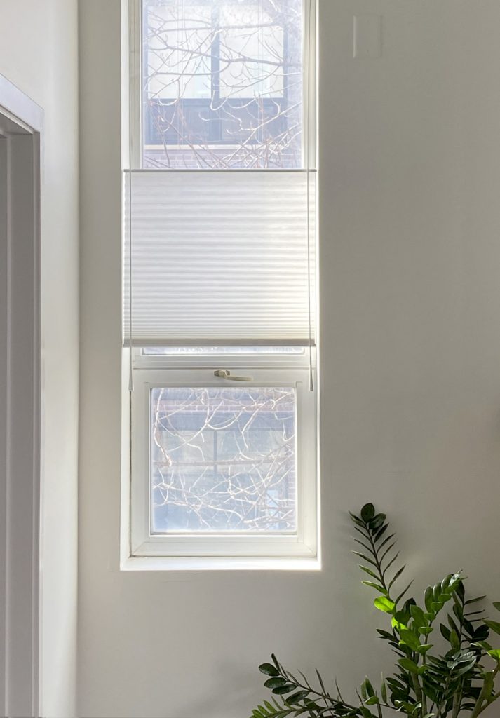 duette shades with motorized wand for hard to reach windows in Chicago IL