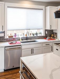 duette honeycomb shades kitchen