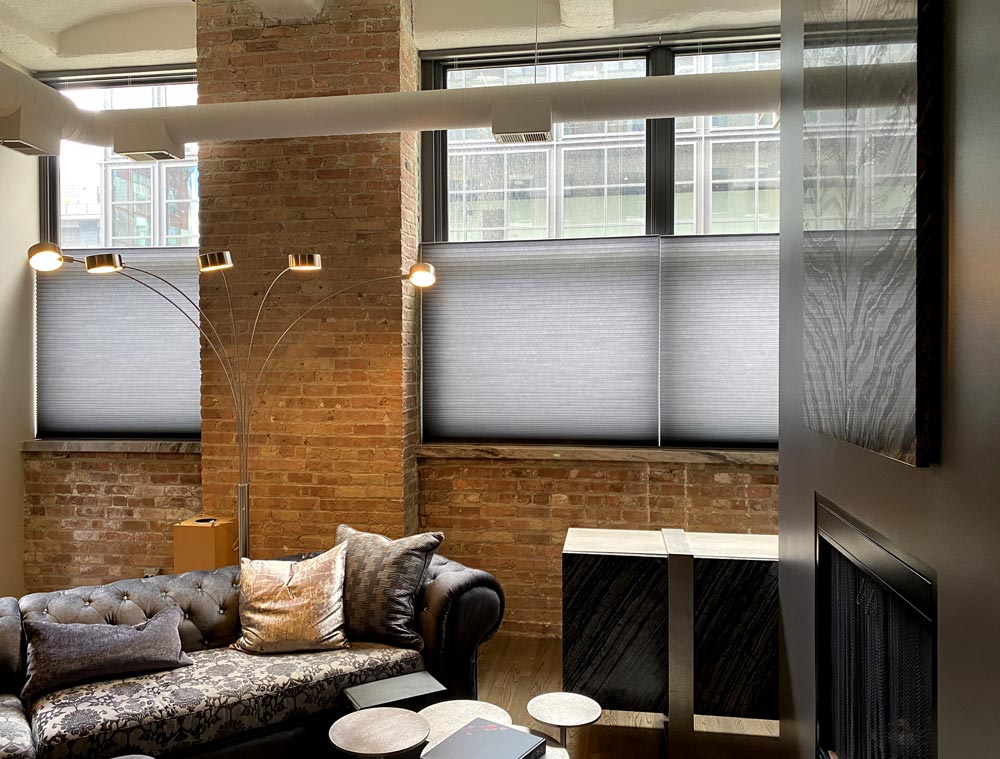 top down honeycomb shades industrial