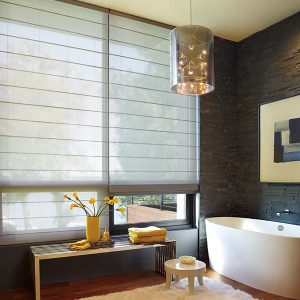 large windows in Portland, OR bathroom