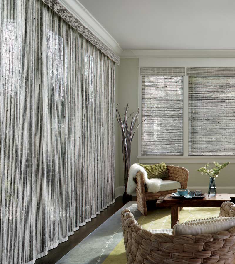 provenance woven wood shades & drapery