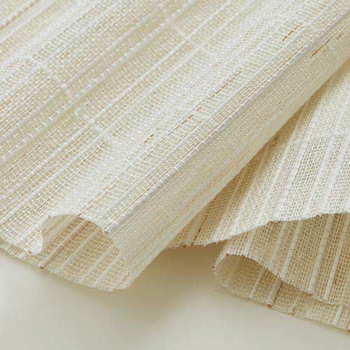 materials-and-variety-hunter-douglas-provenance-woven-wood-shades-skyline-window-coverings close up detail of woven fabric for custom window treatments naperville, IL
