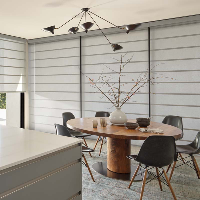 hunter douglas grey architectural shades