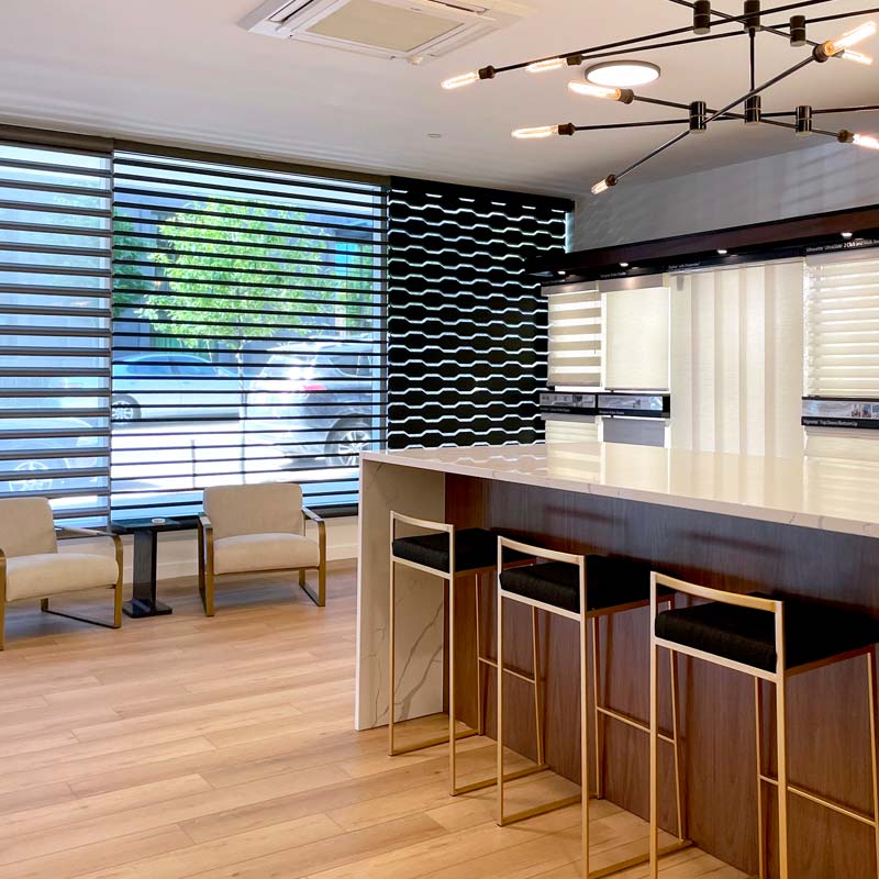 portland window treatments showroom