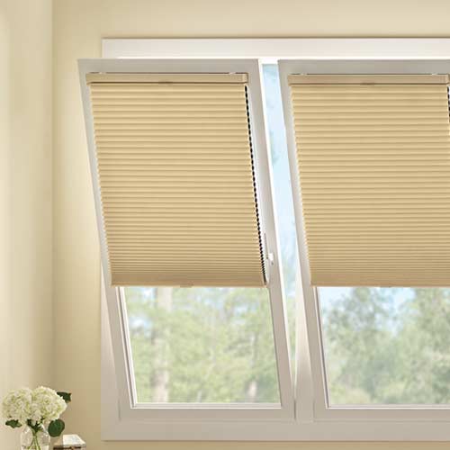 trackglide system keeps window shades on tilted windows