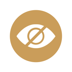 discretion-icon-gold discretion privacy icon