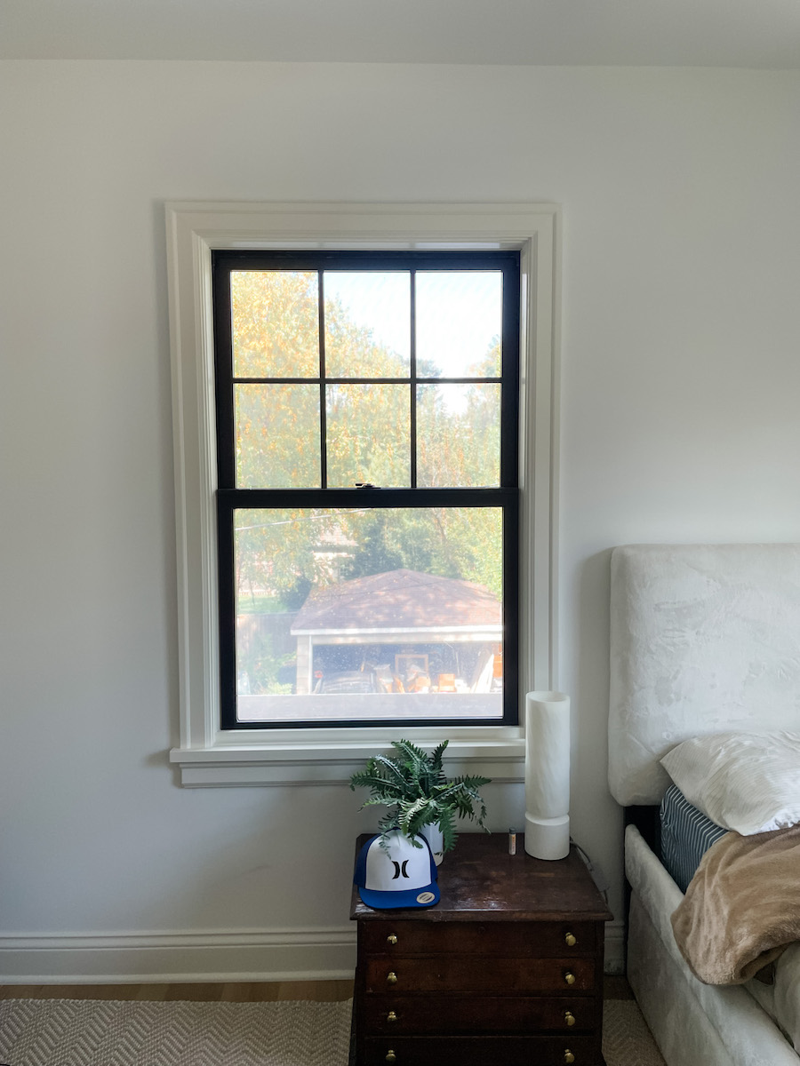 mymoderndombarewindowsblacktrimwindowswhiteroomskylinewindowcoverings Skyline Window