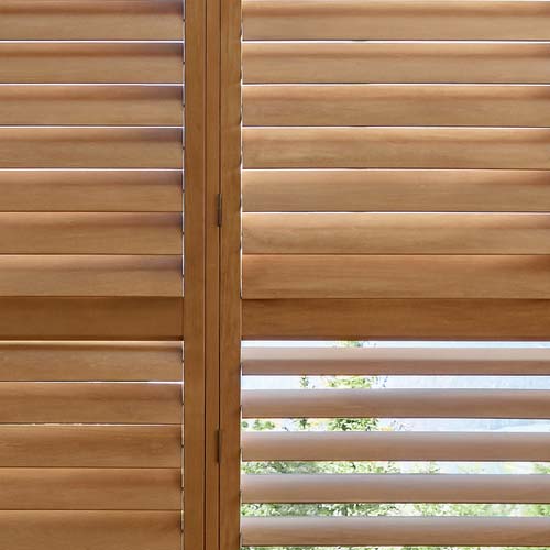 Hunter Douglas wood shutters