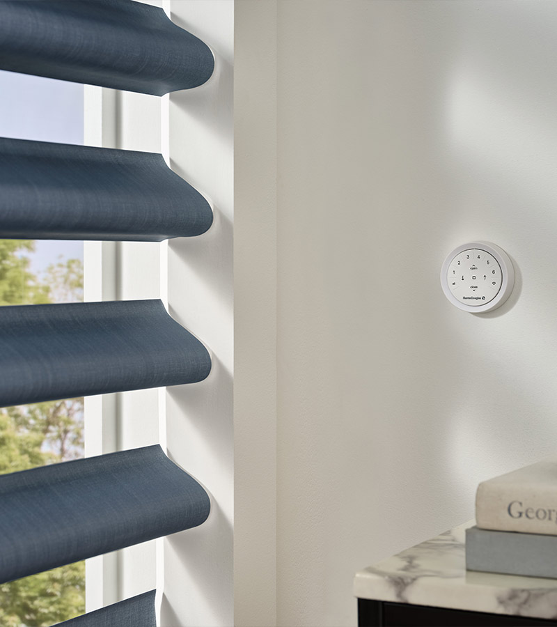 wall mounted remote for blue remote control blinds as automated window shades