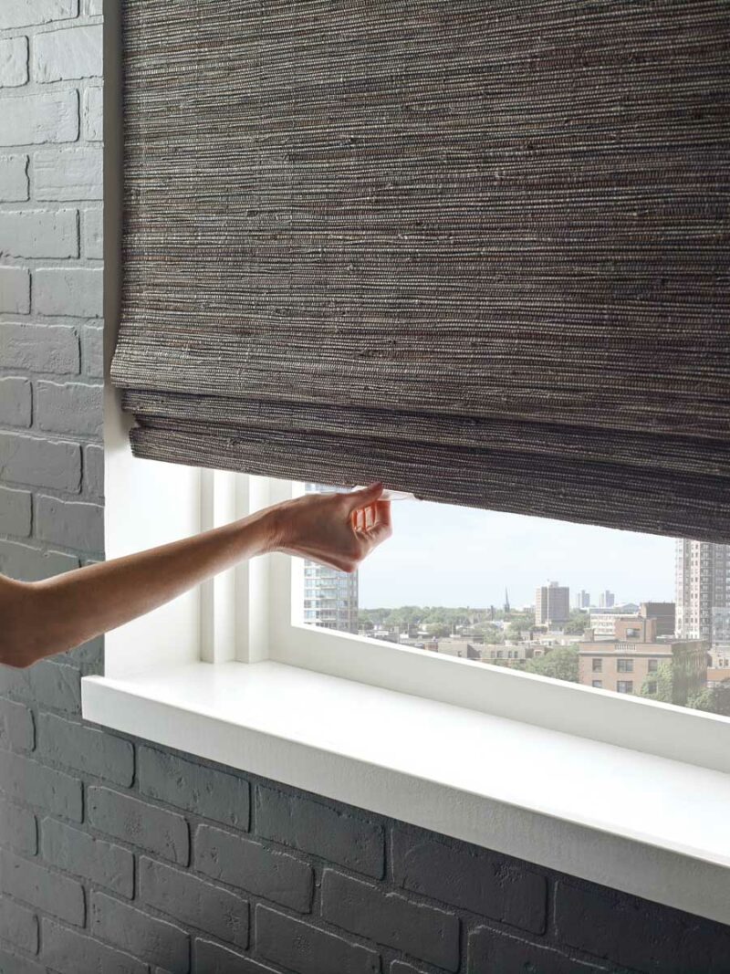woven wood shades when you need privacy