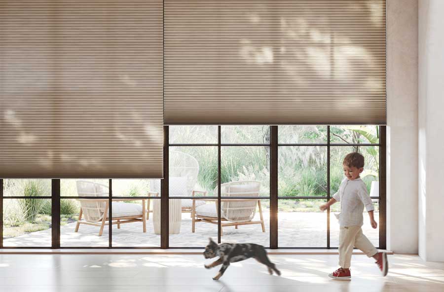 cordless shades for minimalist design and child safety