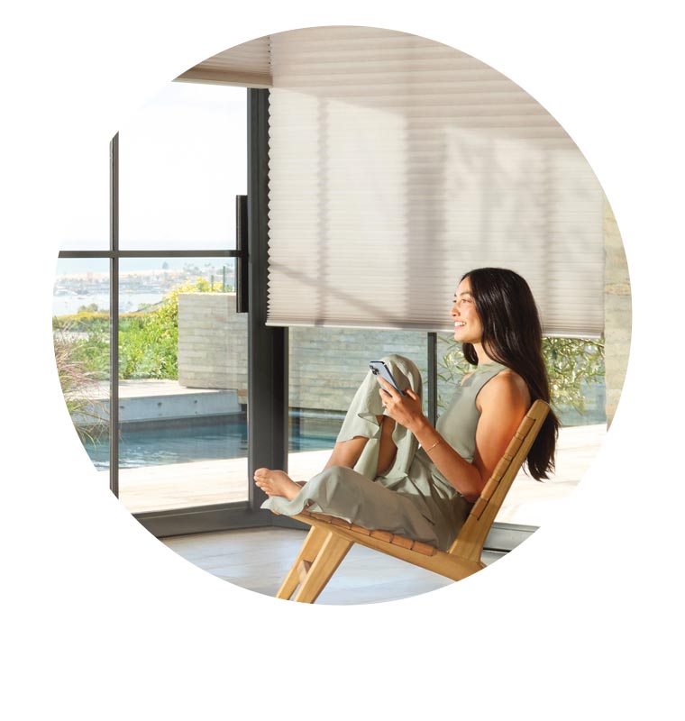 powerview-automation-voice-control-duette-honeycomb-shades powerview automation voice control