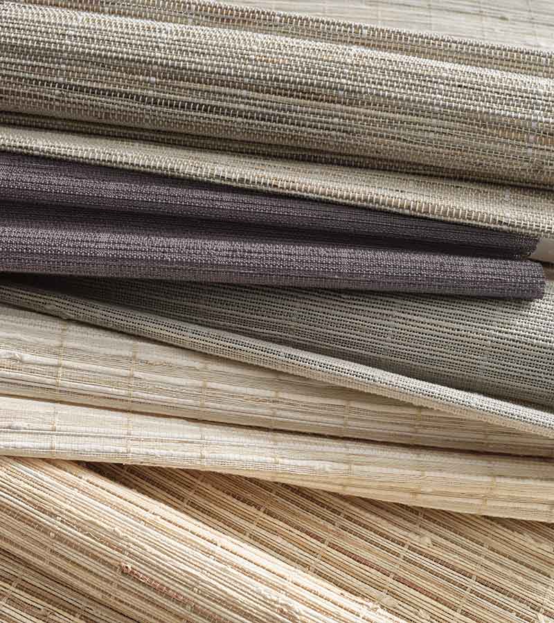 Bamboo Window Shades, Skyline