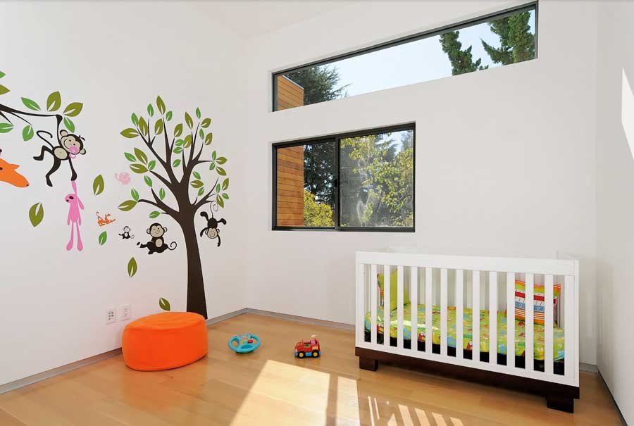 wall decal in nursery