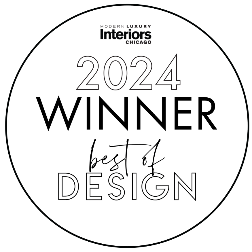 best in design 2024 modern luxury interiors chicago winner