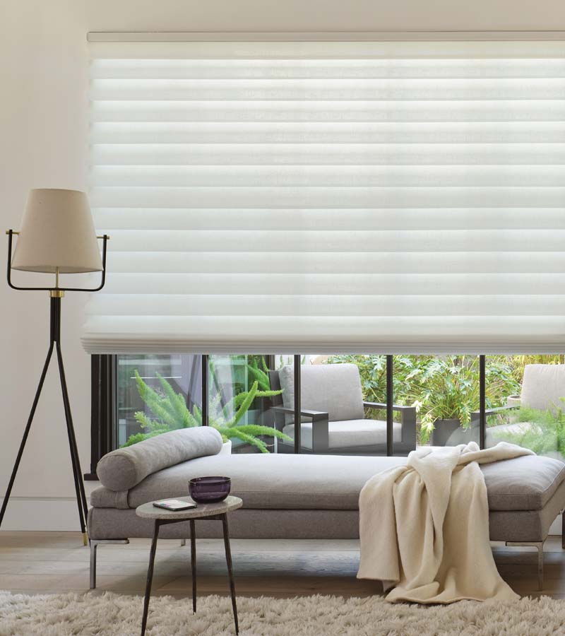 modern roman shades for sunlit beverly hills home