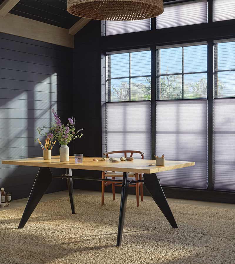 glare reducing energy efficient window shades for home office