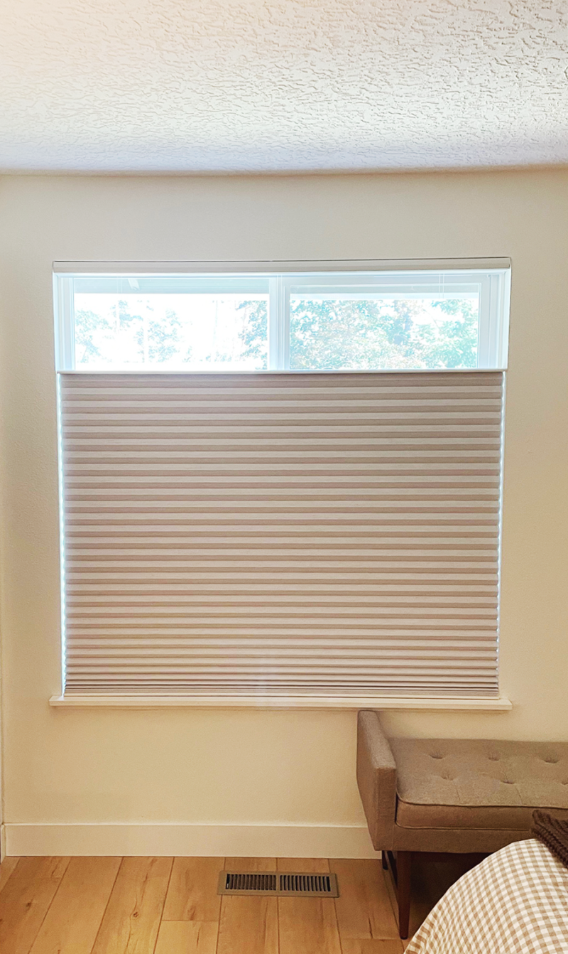top down bottom up light blocking window treatments